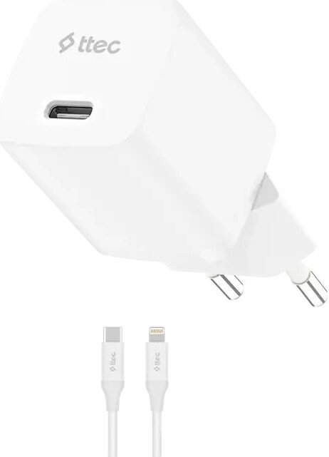 Сетевое зарядное ttec 2SCG20LB Lightning