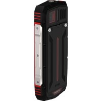 Кнопочный телефон Maxvi R10 (черный/красный)