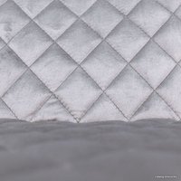 Стул AksHome Leros (светло-серый велюр HLR-20/черный)