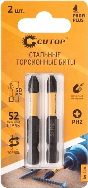 

Набор бит Cutop Profi Plus 84-348 (2 предмета)