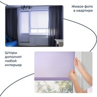 Рулонные шторы Franc Gardiner Shantung 80x160 8317079 (сиреневый)