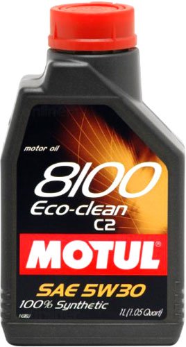 

Моторное масло Motul 8100 Eco-clean C2 5W30 1л