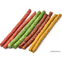 Лакомство для собак For Dogs Палочки цветные для собак 12,5 см (100 шт)