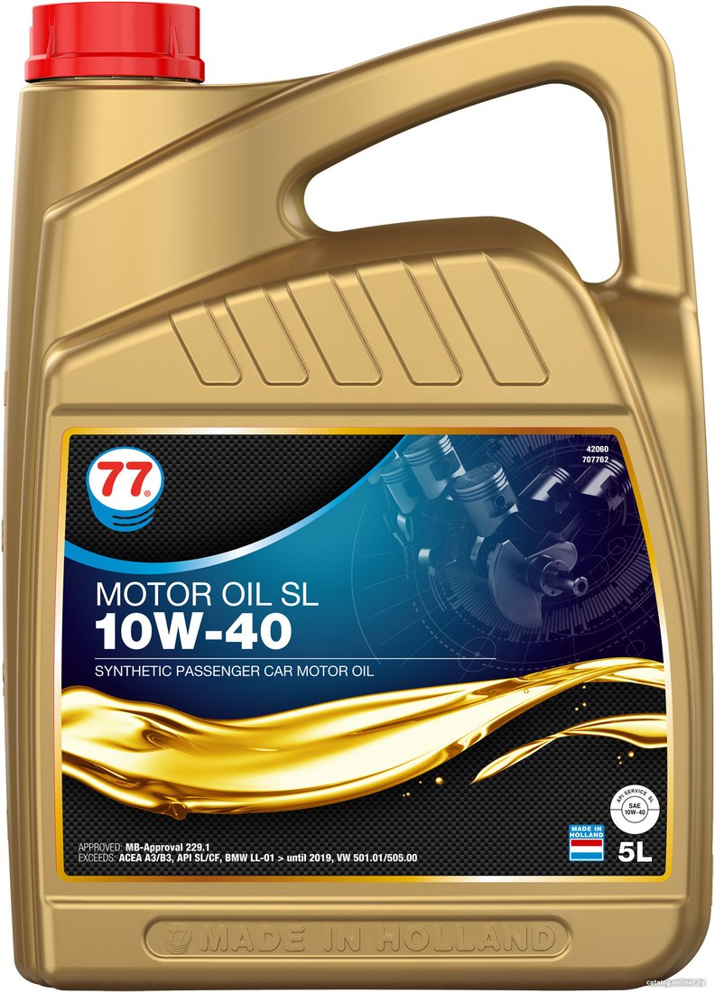 Моторное масло 77 Lubricants SL 10W-40 5л