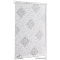 Мини рулонные шторы Delfa Сантайм Глория СРШ-01М 2910 81x170 (белый/серебристый)