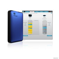 Внешний накопитель WD My Passport USB 3.0 500GB [WDBKXH5000ABL]