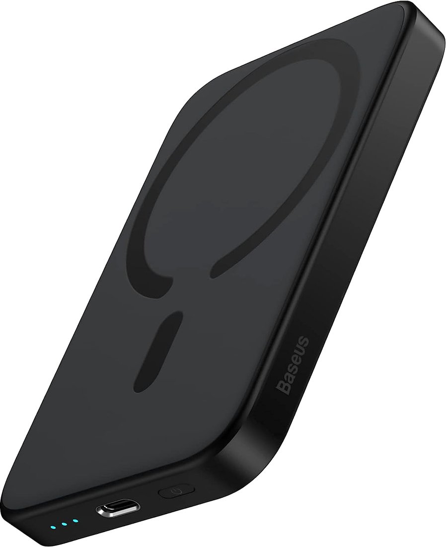 

Внешний аккумулятор Baseus Magnetic Mini Wireless Fast Charging Power Bank 20W 6000mAh (черный)