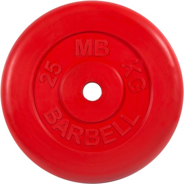 

Диск MB Barbell Стандарт 26 мм (1x25 кг, красный)