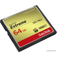 Карта памяти SanDisk Extreme CompactFlash 64GB [SDCFXSB-064G-G46]