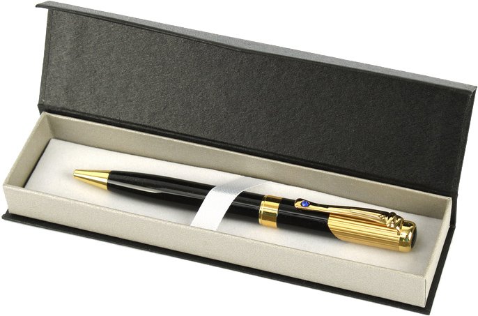 

Ручка шариковая Darvish SR-3295 (черный/золото)