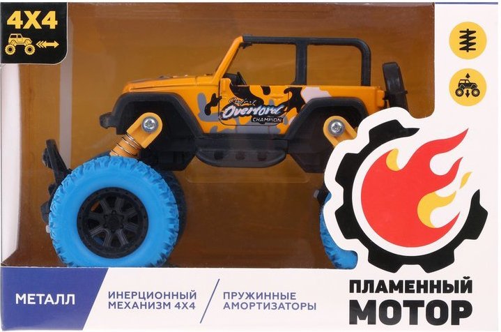 

Внедорожник Пламенный мотор Монстр трак 870820
