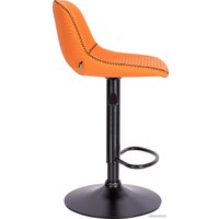 Стул Everprof Smile Black (экокожа, оранжевый)