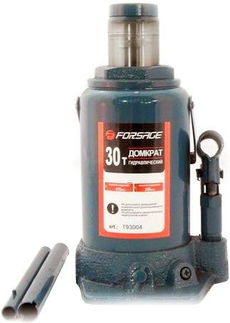 

Бутылочный домкрат FORSAGE F-T93004 30т
