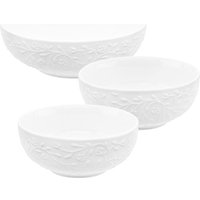 Набор салатников Elan Gallery Веточки-цветочки 630124