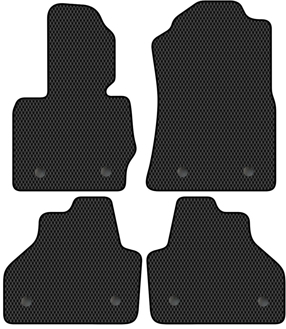 

Комплект ковриков для авто Alicosta BMW X4 M (suv / F98) 2019 - Н.В. (черный, ромб)