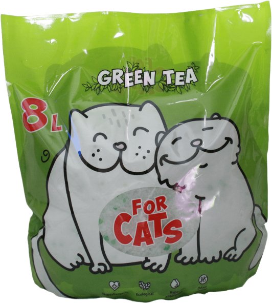 

Наполнитель для туалета For Cats Green Tea 8 л