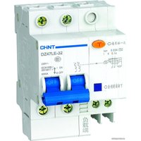 Дифференциальный автомат Chint DZ47LE-32 2P 25A 30mA AC С