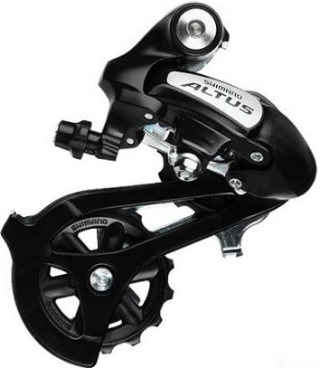 

Переключатель скоростей задний Shimano Altus RD-M310 (черный)