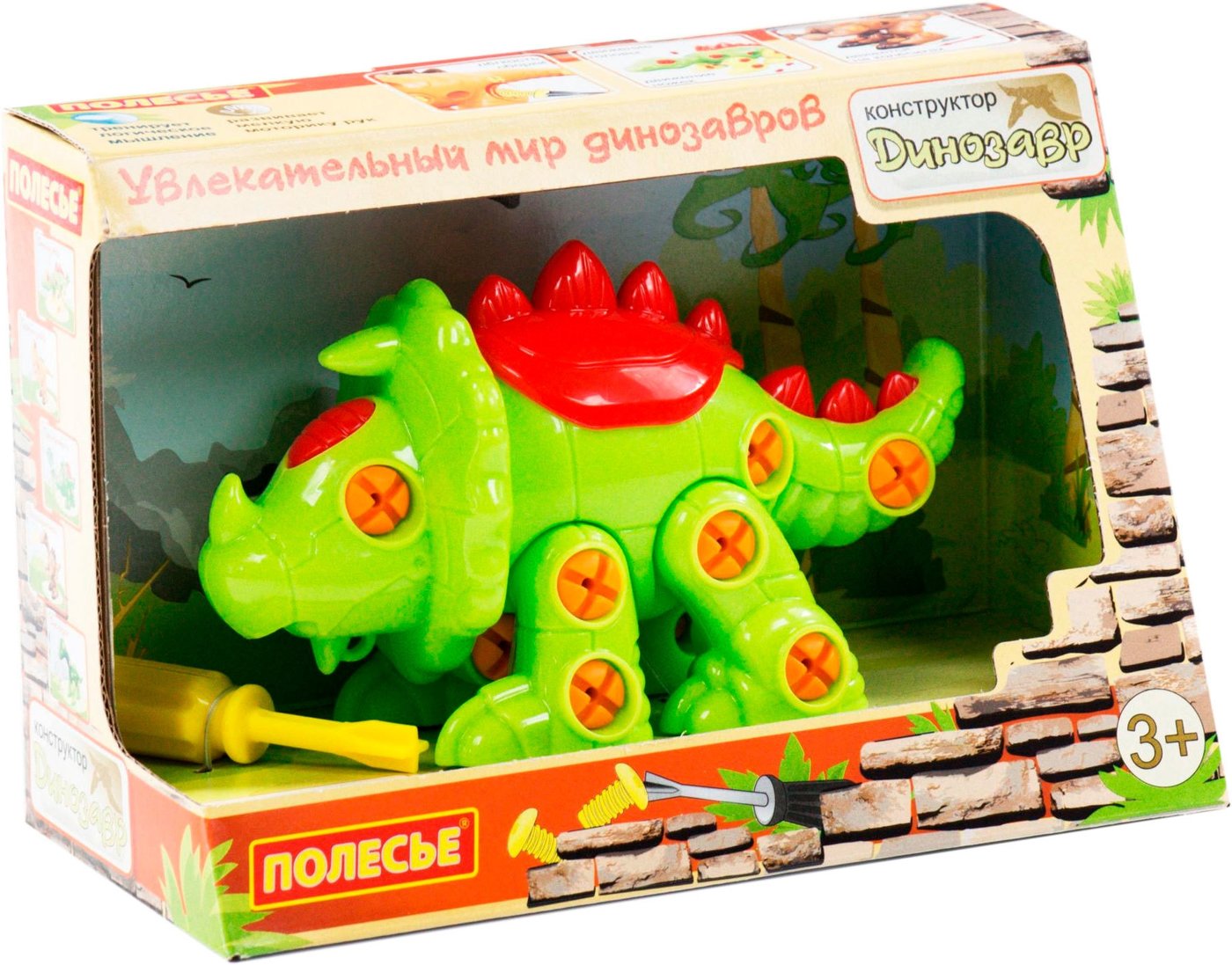 

Конструктор Полесье 76816 Трицератопс