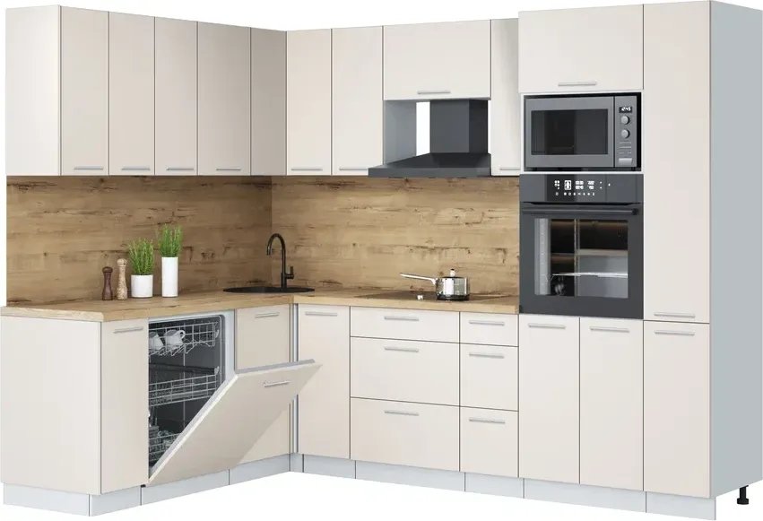 

Готовая кухня Интерлиния Мила Лайт 1.896х2.68 (персидский жемчуг/персидский жемчуг/дуб бунратти)