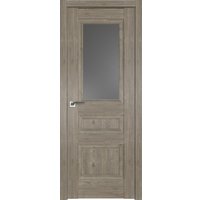 Межкомнатная дверь ProfilDoors 2.39XN L 40x200 (каштан темный, стекло графит)