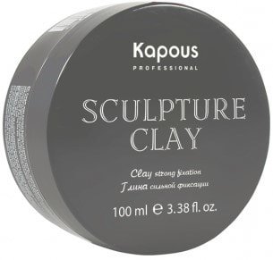 

Глина Kapous для укладки волос нормальной фиксации Sculpture Clay 100 мл