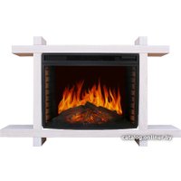 Каминокомплект Smolcom Tokio R L33/FS33 с Dioramic 33 LED FX (бьянко белый)