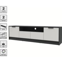 Тумба Интерлиния ТВ Концепт КТ-ТВ4-50 (персидский жемчуг/антрацит)