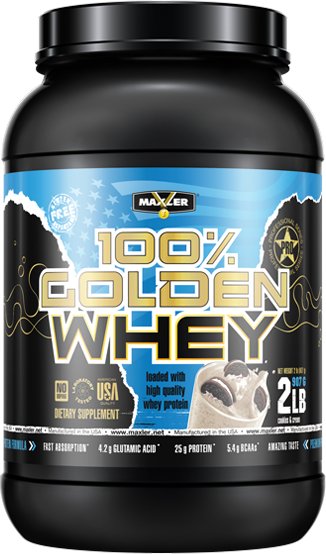 

Протеин комплексный Maxler Golden Whey (печенье и крем, 908 гр)