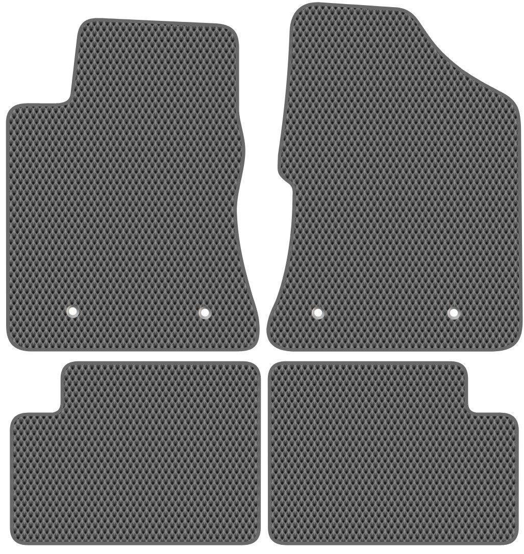 

Комплект ковриков для авто Alicosta Geely Englon SC7 2011 - 2015 (серый, ромб)