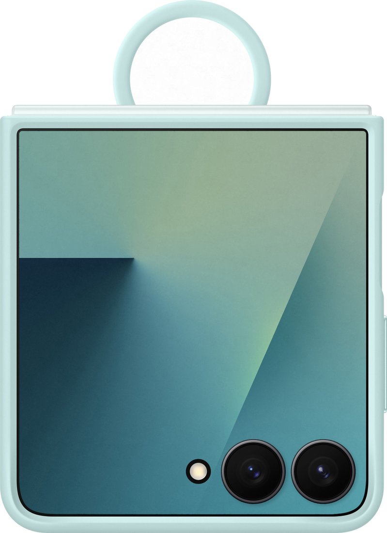 

Чехол для телефона Samsung Ring Case для Samsung Galaxy Z Flip7 (мятный)
