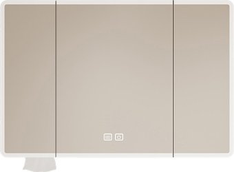 Saniteco Шкаф с зеркалом для ванной Led WSED250916005-1 (белый)