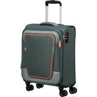 Чемодан-спиннер American Tourister Pulsonic Dark Forest 55 см