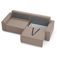 Диван Mio Tesoro Дюссельдорф 293 1.5ек-1.5ек (1176 Savanna Plus Mocca)