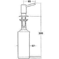 Дозатор для моющего средства Elleci ADI02300