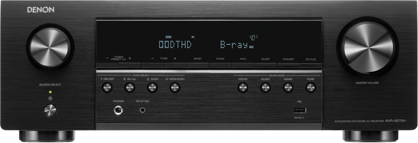 

AV ресивер Denon AVR-S670H