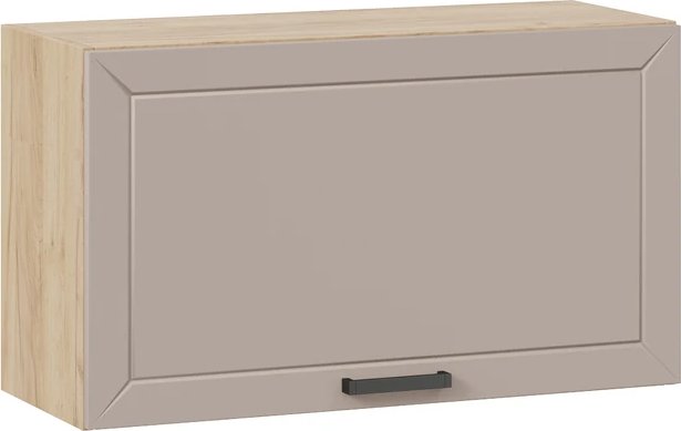 

Шкаф навесной Трия Лорас 1ВВ8Г с одной откидной дверью (дуб крафт золотой/холст латте)