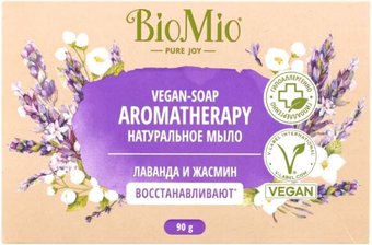 BioMio Мыло твердое Bio-Soap жасмин и эфирное масло лаванды 90 г