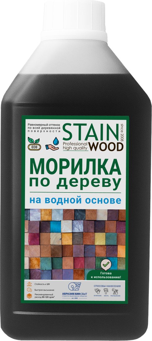 Морилка Stainwood На водной основе 1 л (венге...