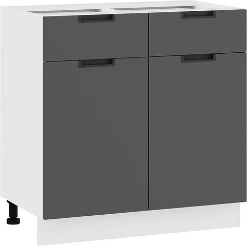 

Шкаф напольный Трия Гренада 1Н8Я1 (белый/холст вулкан)