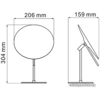 Косметическое зеркало Wasserkraft K-1002