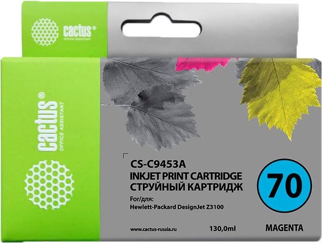 

Картридж CACTUS CS-C9453A (аналог HP C9453A)