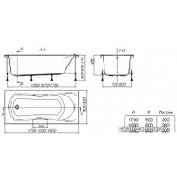 Ванна Roca Becool 190x90 ZRU9303020