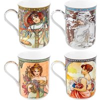 Набор кружек Elan Gallery New Bone China Времена года 420620 в Могилеве