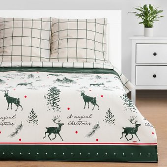 Евро комплект постельного белья Этель Magical Christmas 7733881