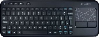 Logitech Wireless Touch Keyboard K400 (черный) [920-003130]