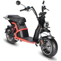 Электроскутер White Siberia Pro Black Edition УТ-00002408 (черный/красный)