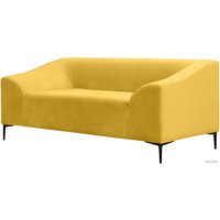 Диван Brioli Тони двухместный (V13/желтый)