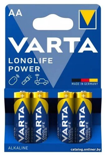 Батарейка Varta Longlife Power АА 4шт