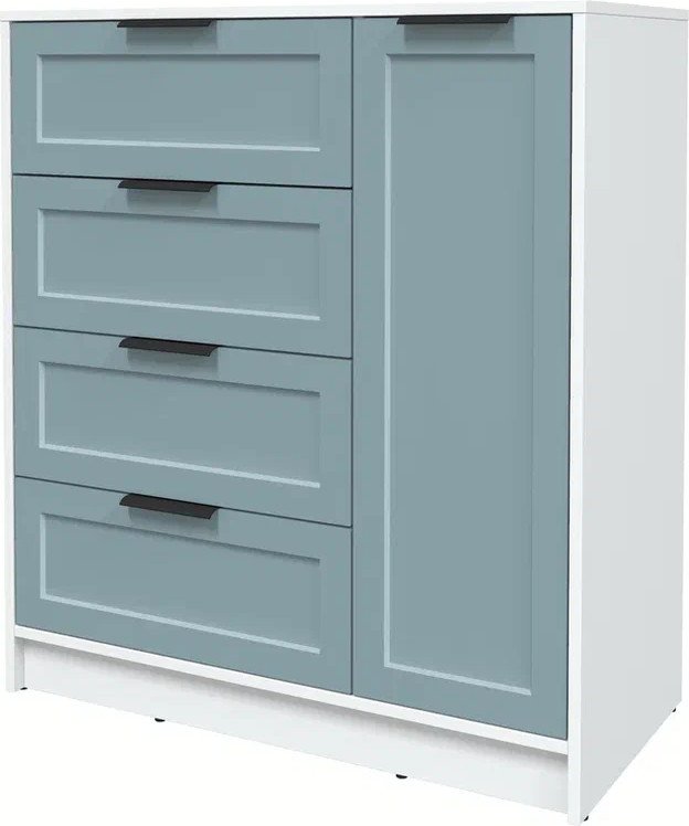 

Тумба Интерлиния Концепт Тренд КТ-Т90 (белый платинум/океан)